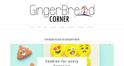 Desktop Screenshot of gingerbreadcorner.com.au